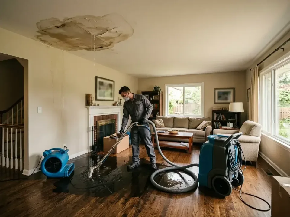 attic-pipe-burst-ceiling-drip-008 — frequently asked questions, Water Damage Restoration & Carpet Care in Valdosta, GA